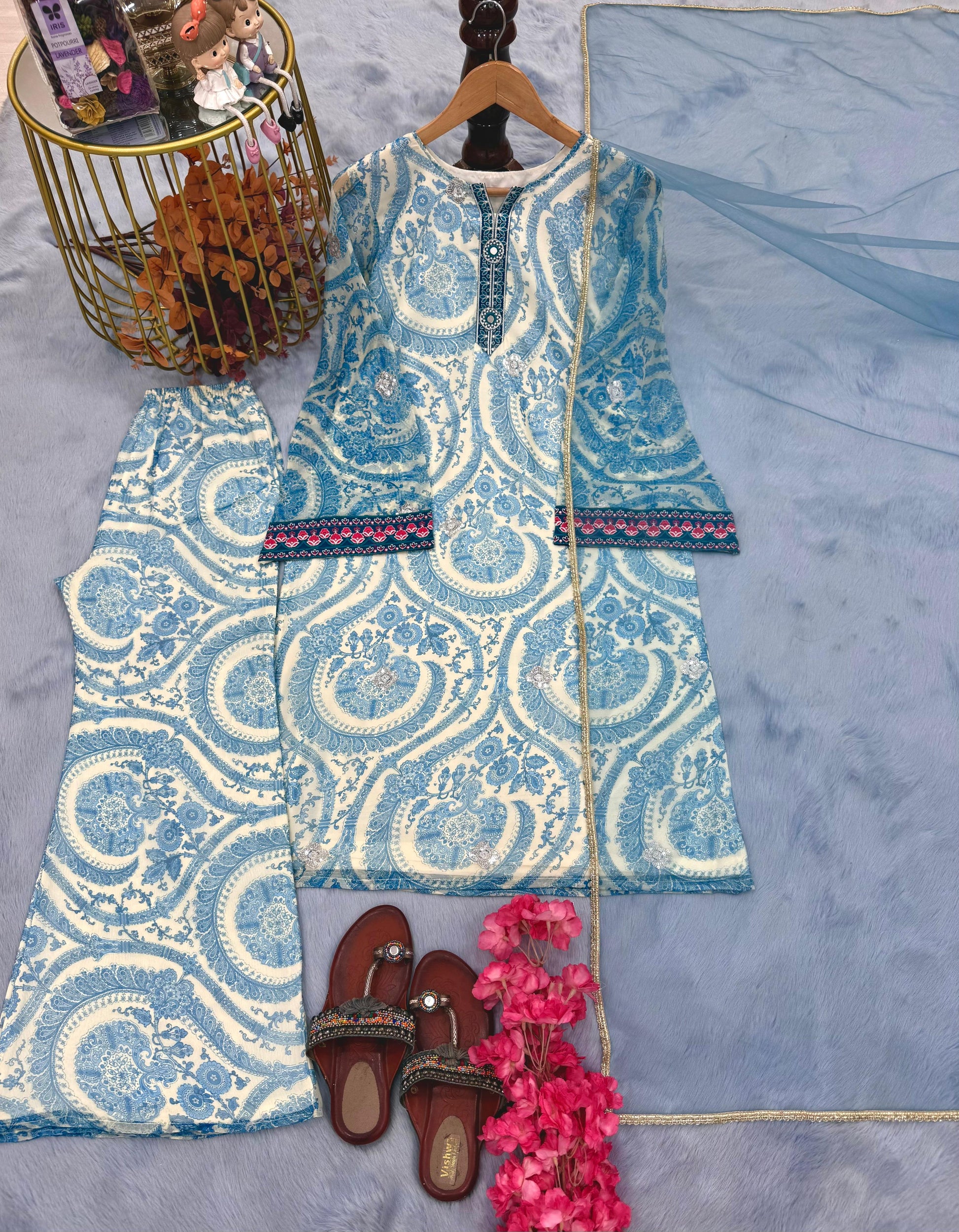 Co-ord Set with Dupatta