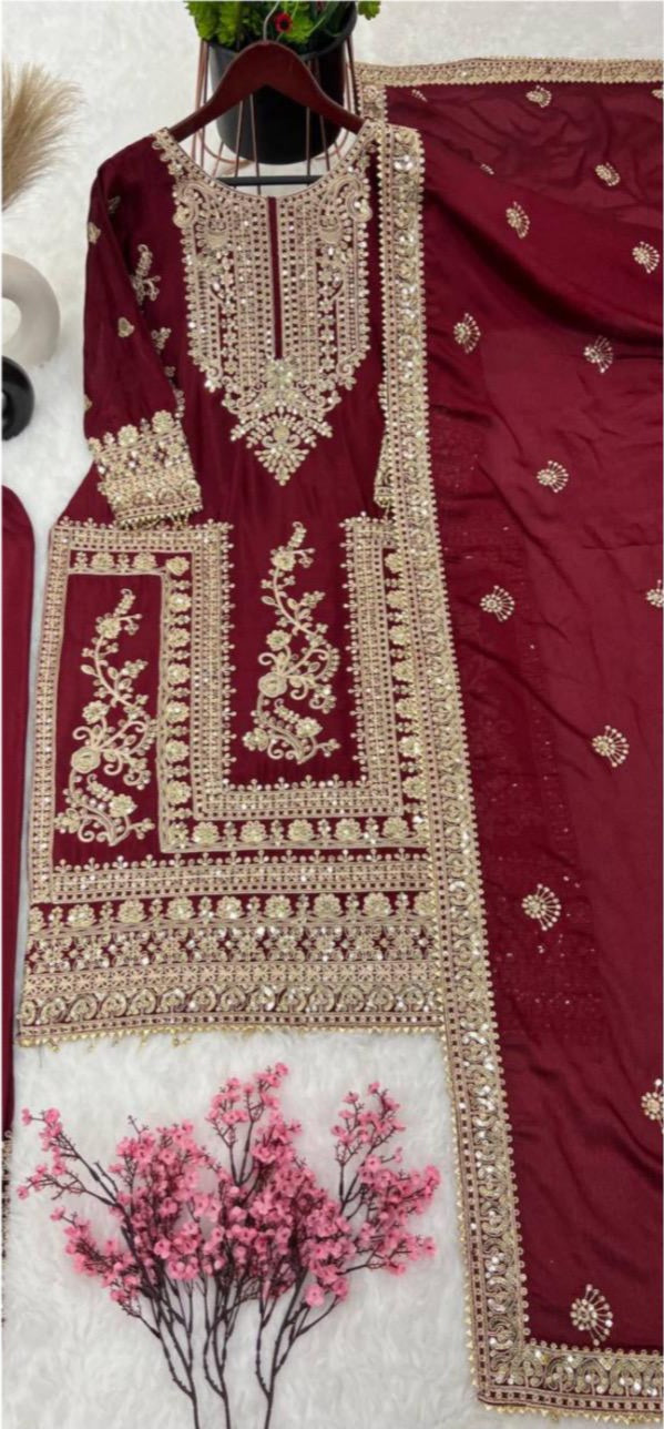 ‘Hoor’ Festive Special Sale 3 pieces Suit