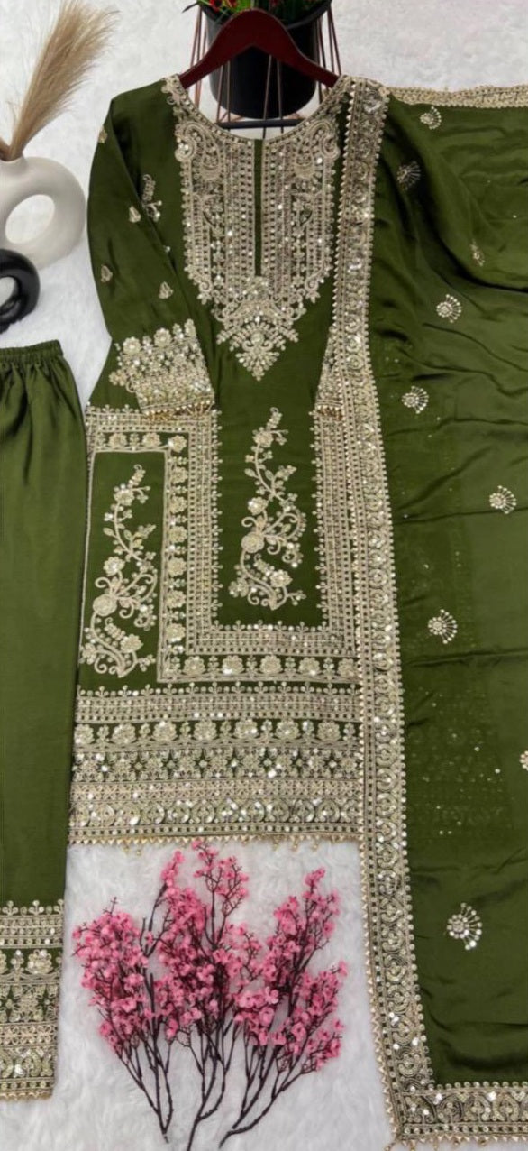 ‘Hoor’ Festive Special Sale 3 pieces Suit