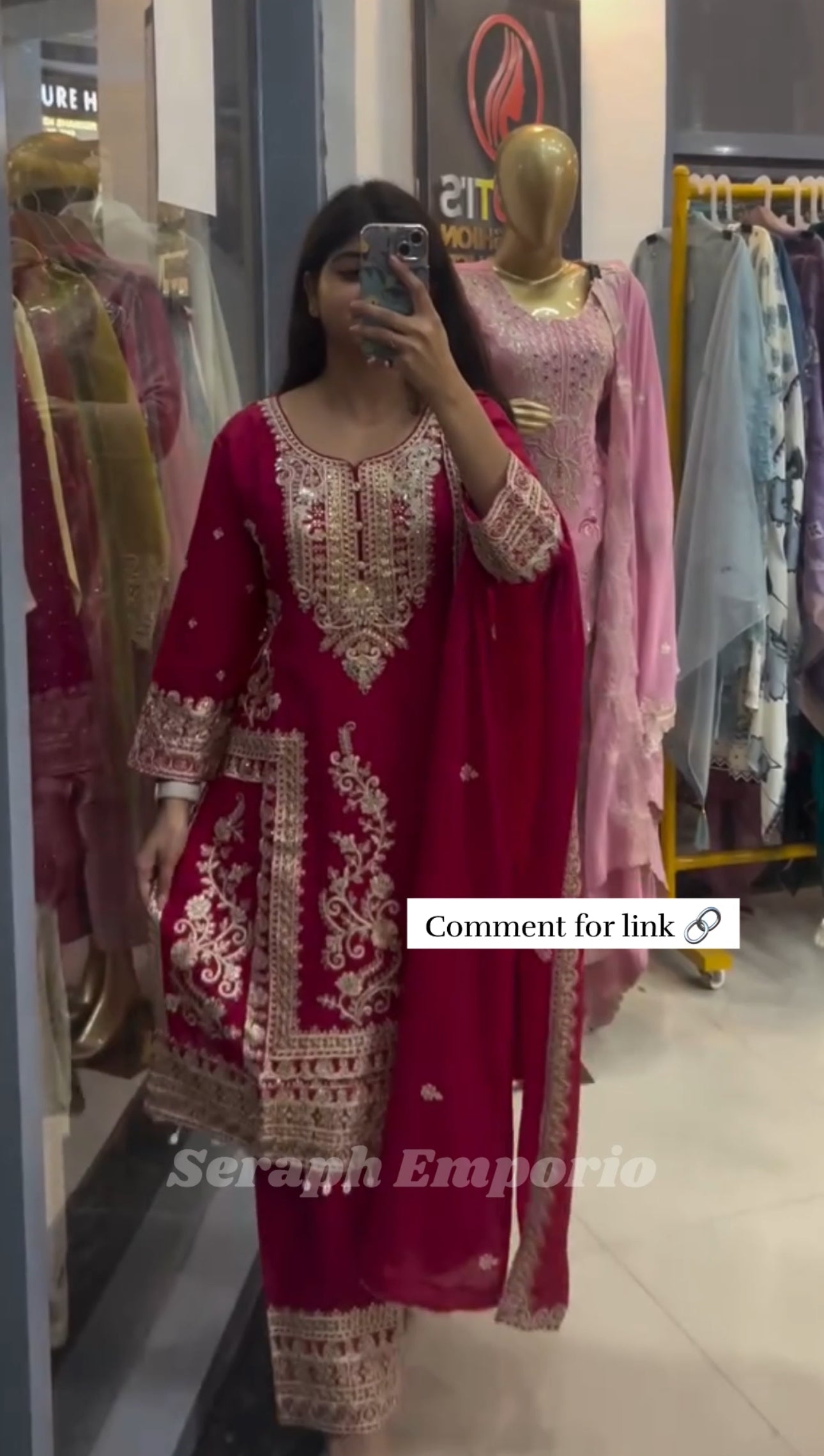 ‘Hoor’ Festive Special Sale 3 pieces Suit