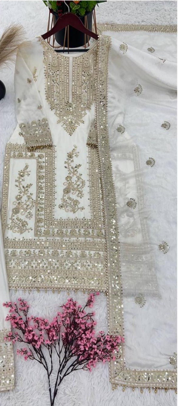 ‘Hoor’ Festive Special Sale 3 pieces Suit