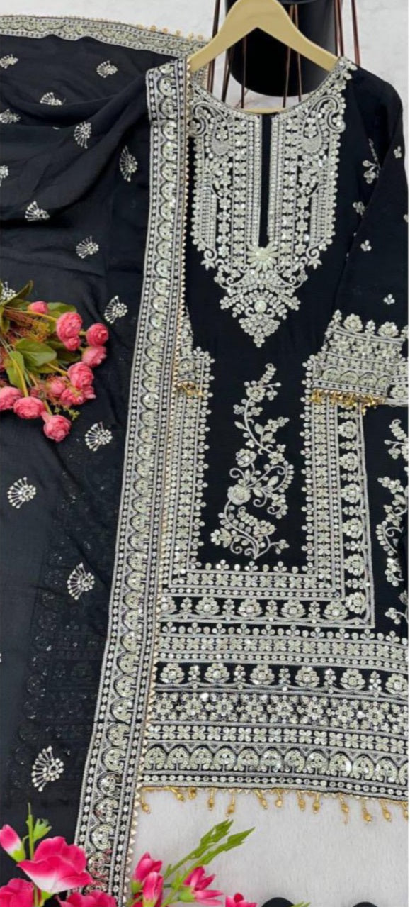 ‘Hoor’ Festive Special Sale 3 pieces Suit