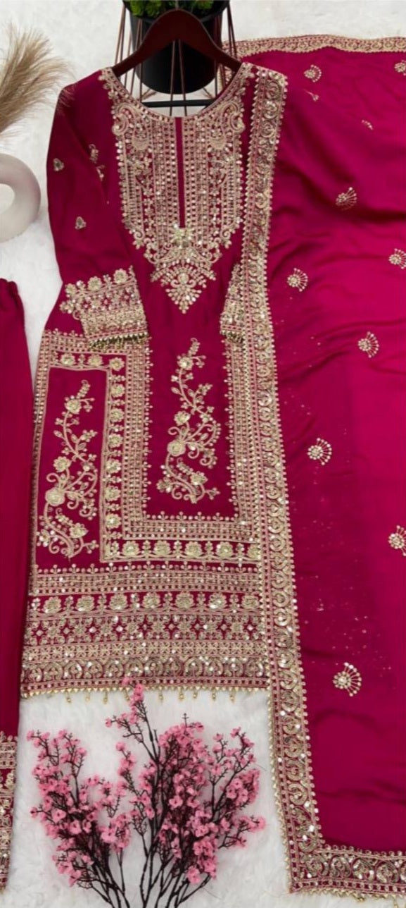 ‘Hoor’ Festive Special Sale 3 pieces Suit