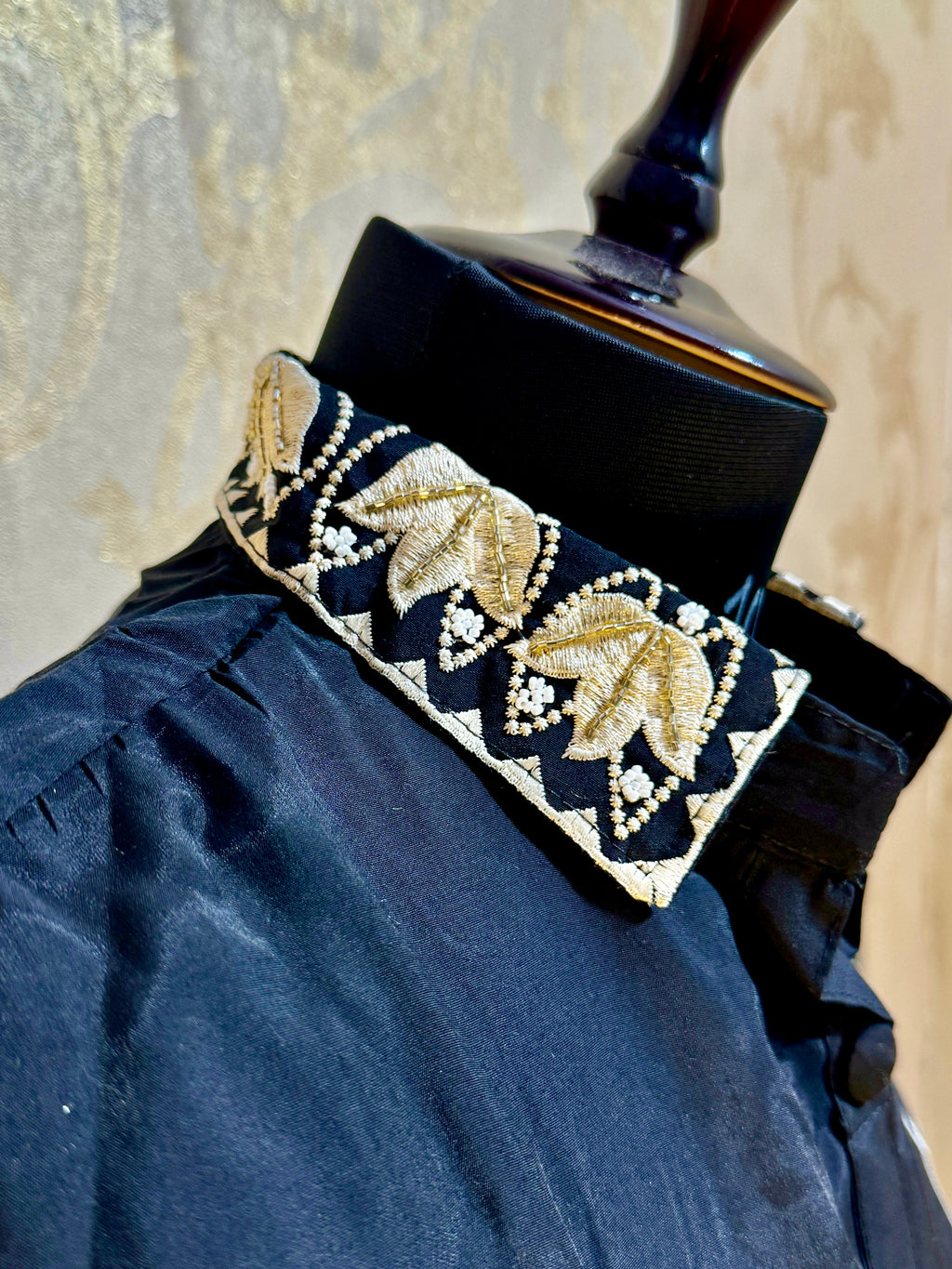 Ink Bloom Embroidered Co-Ord Set