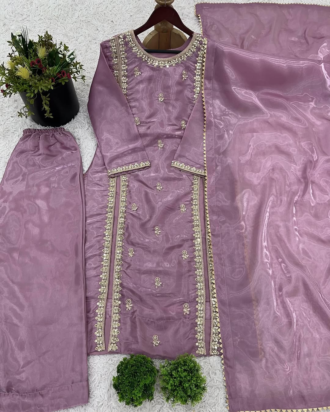Jimmy Choo Pakistani Plazzo Suit