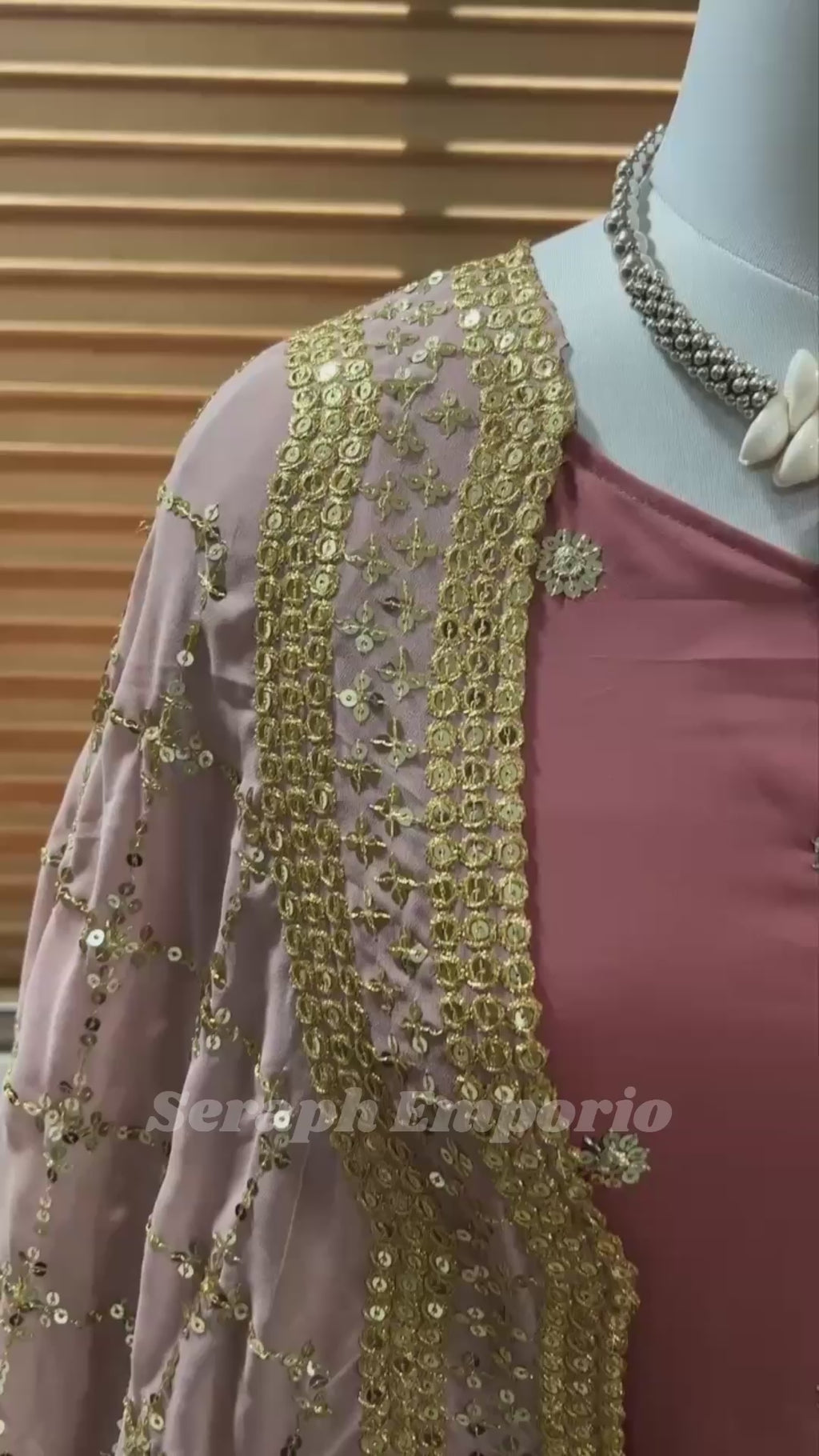 Embroidered Lehenga / Gown for Wedding Parties